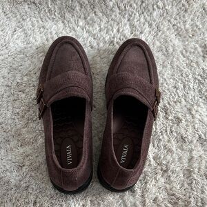 VIVAIA Women's Brown Loafers